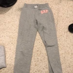 Gray sweat pants
